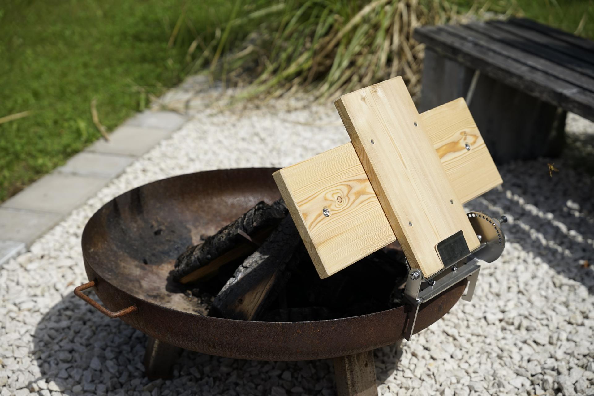 Querflammlachsbrett Flammlachsbrett Quer Erweiterung