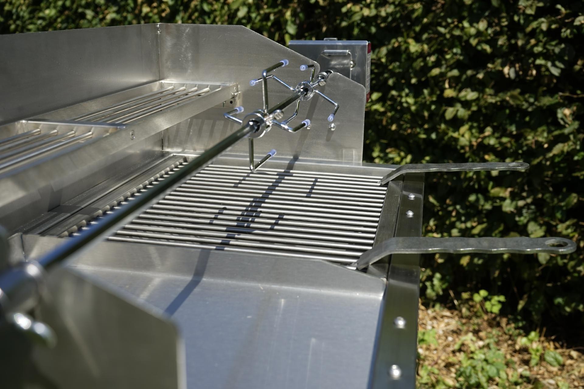 Edelstahlgrill Grill BBQ Edelstahl Drehspie Holzkohlegrill Steckerlfischgrill Steckerlfisch (3) Edelstahlgrill Grill BBQ Edelstahl Drehspie Holzkohlegrill Steckerlfischgrill Steckerlfisch (3)