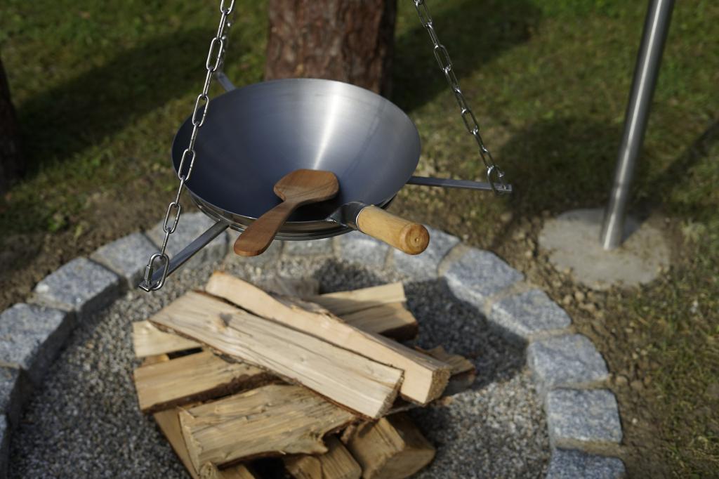 Wokring für Grillgalgen Kettengehänge Wokring für Grillgalgen Kettengehänge