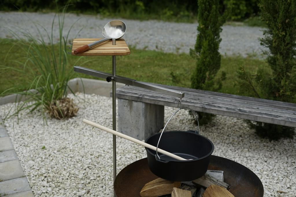 Dutch Oven 13,6 L für Galgen Gusseisen Kochtopf Gusstopf Dutch Oven 13,6 L für Galgen Gusseisen Kochtopf Gusstopf