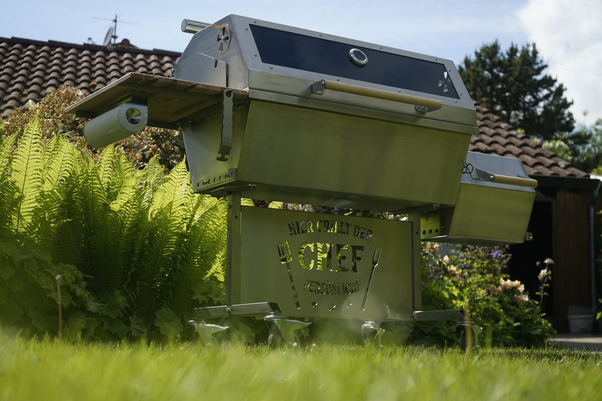 BBQ Smoker Sidefirebox Edelstahl Grill Edelstahlgrill Gastrogrill Vereinsgrill Griller (5) BBQ Smoker Sidefirebox Edelstahl Grill Edelstahlgrill Gastrogrill Vereinsgrill Griller (5)