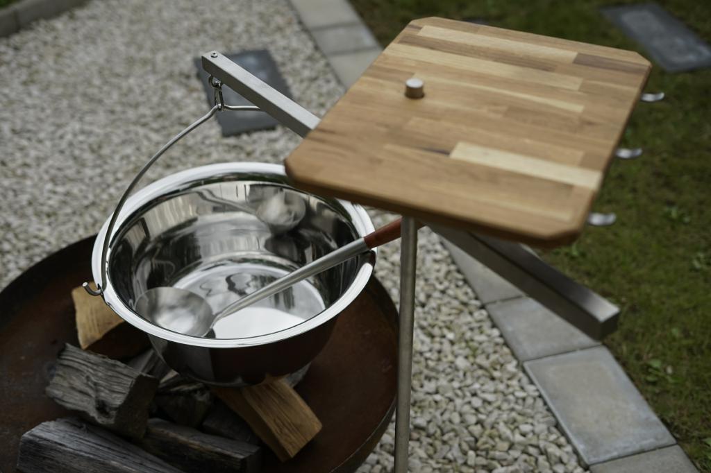 Ablage -  Schwenkgrill-Modul