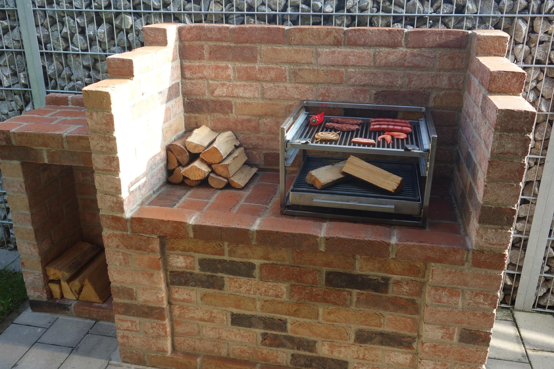 Grillgestell - Einschub Maßanfertigung Edelstahl nach Maß