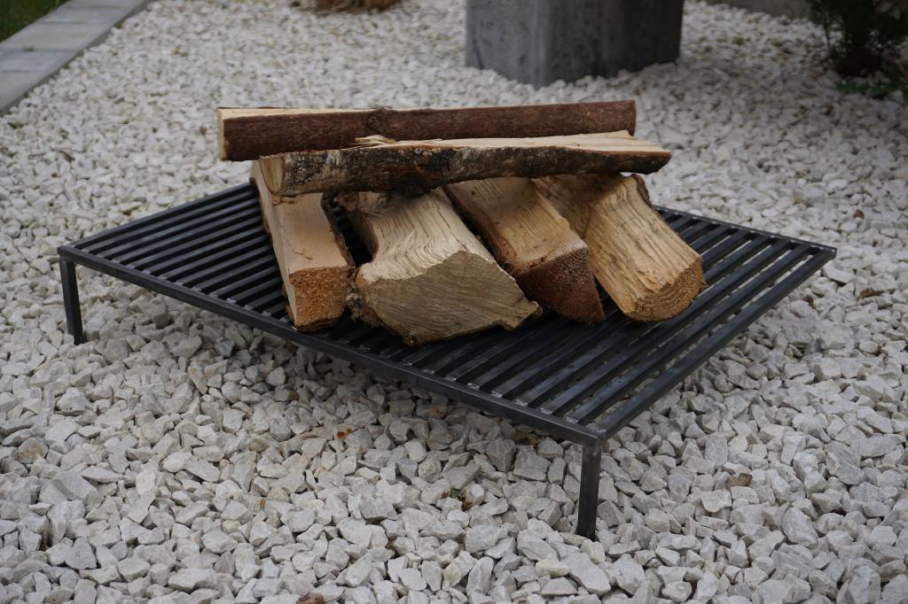 Kohlerost nach Maß Vierkant Edelstahl / Stahl Ofenrost Glutrost Feuerrost Kaminrost Ascherost