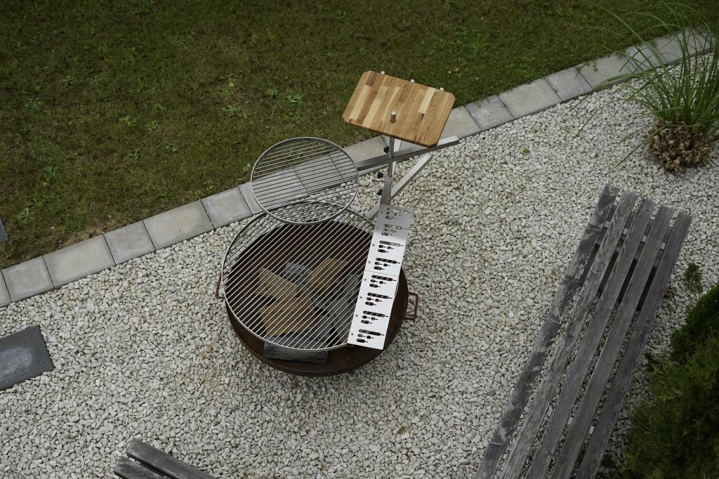 Ablage -  Schwenkgrill-Modul