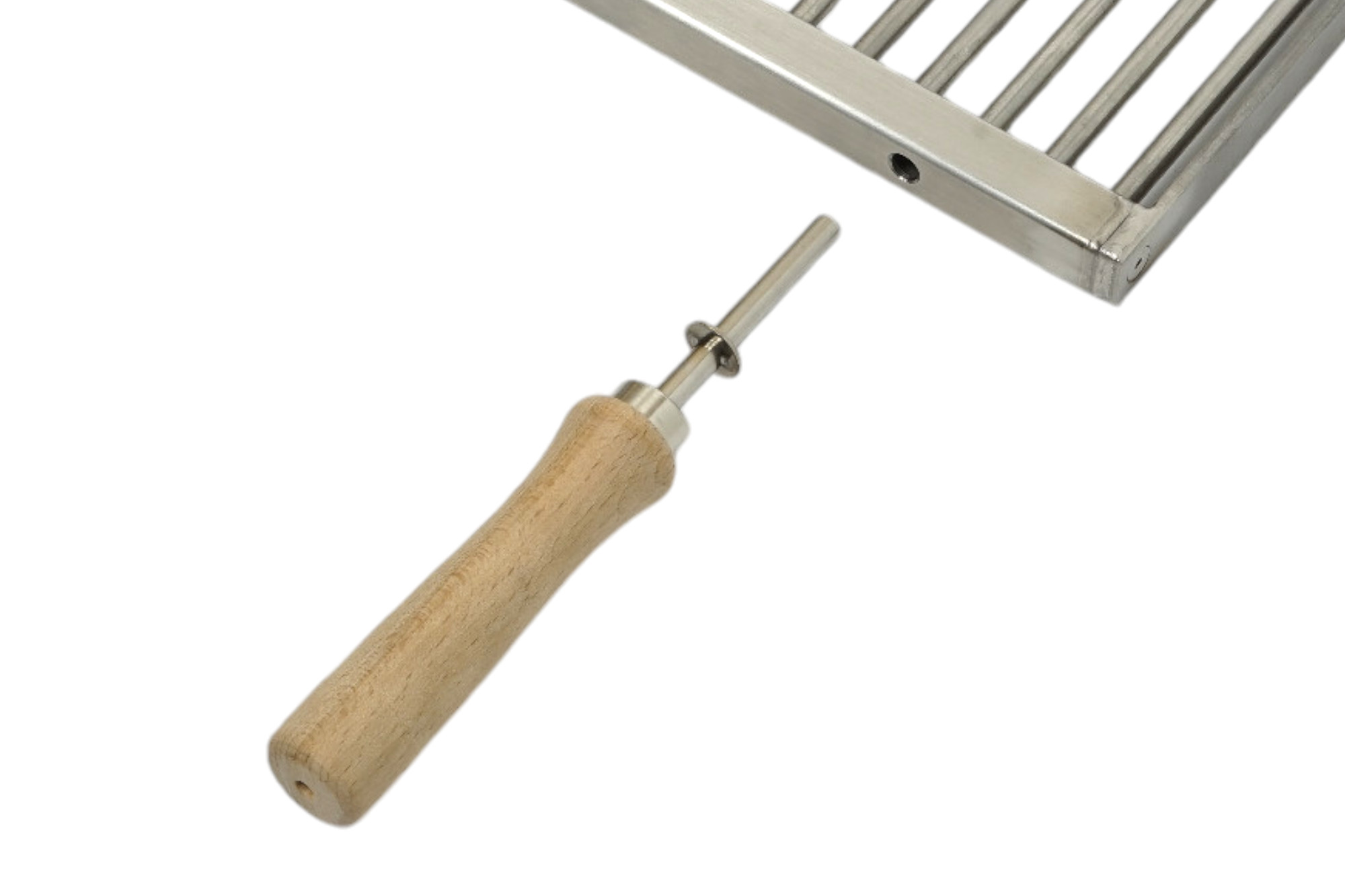 Steckgriffe Holzgriffe Vollstabgrillroste Grillrost