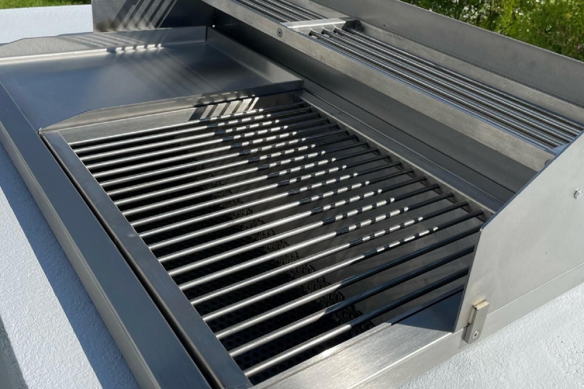 Einbaugrill Outdoorkitchen BBQ Auenkche Holzkohlegrill va 3(3) Einbaugrill Outdoorkitchen BBQ Auenkche Holzkohlegrill va 3(3)