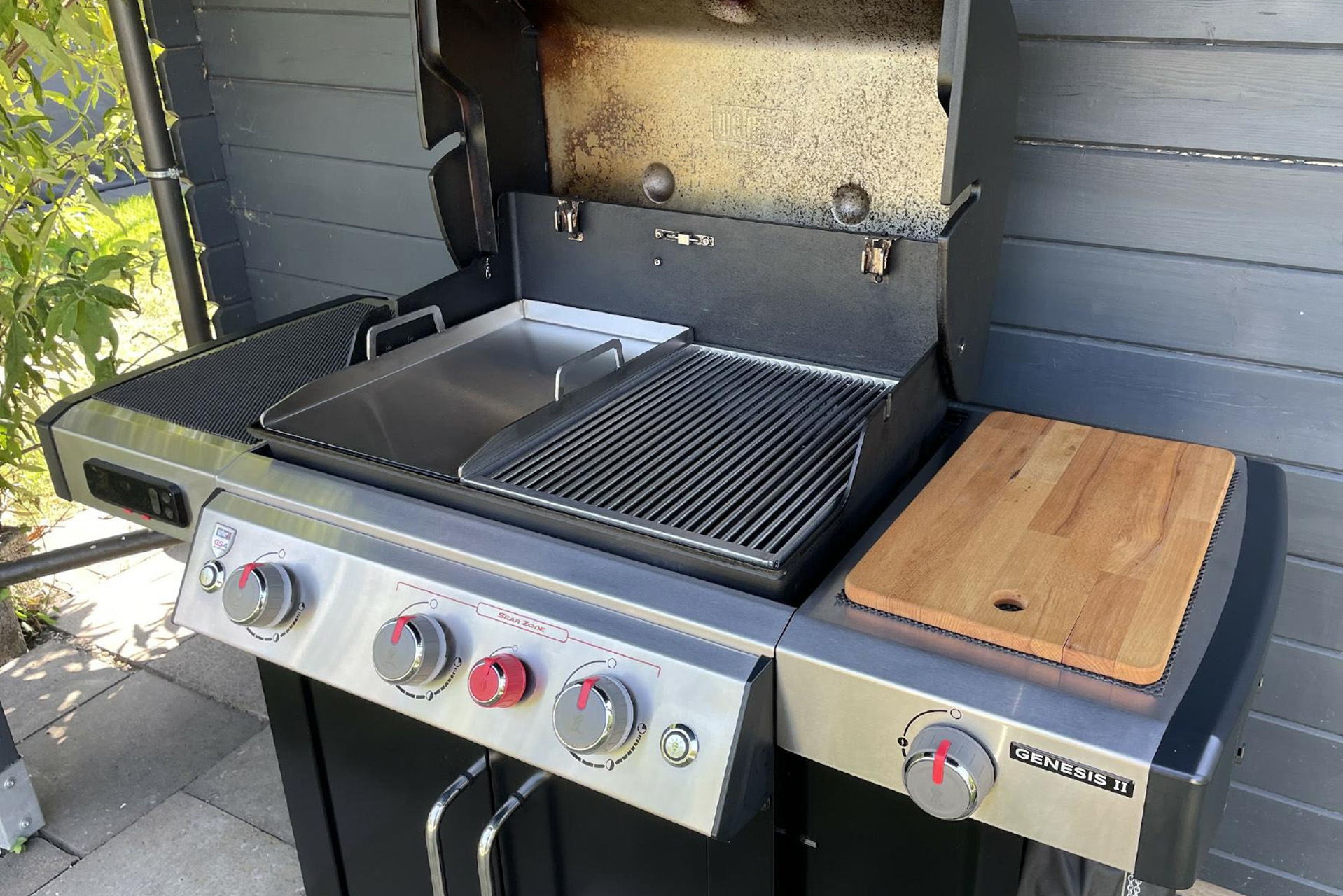Plancha für Weber Genesis 2 340x479 mm Ersatzplancha Edelstahl Grillplatte