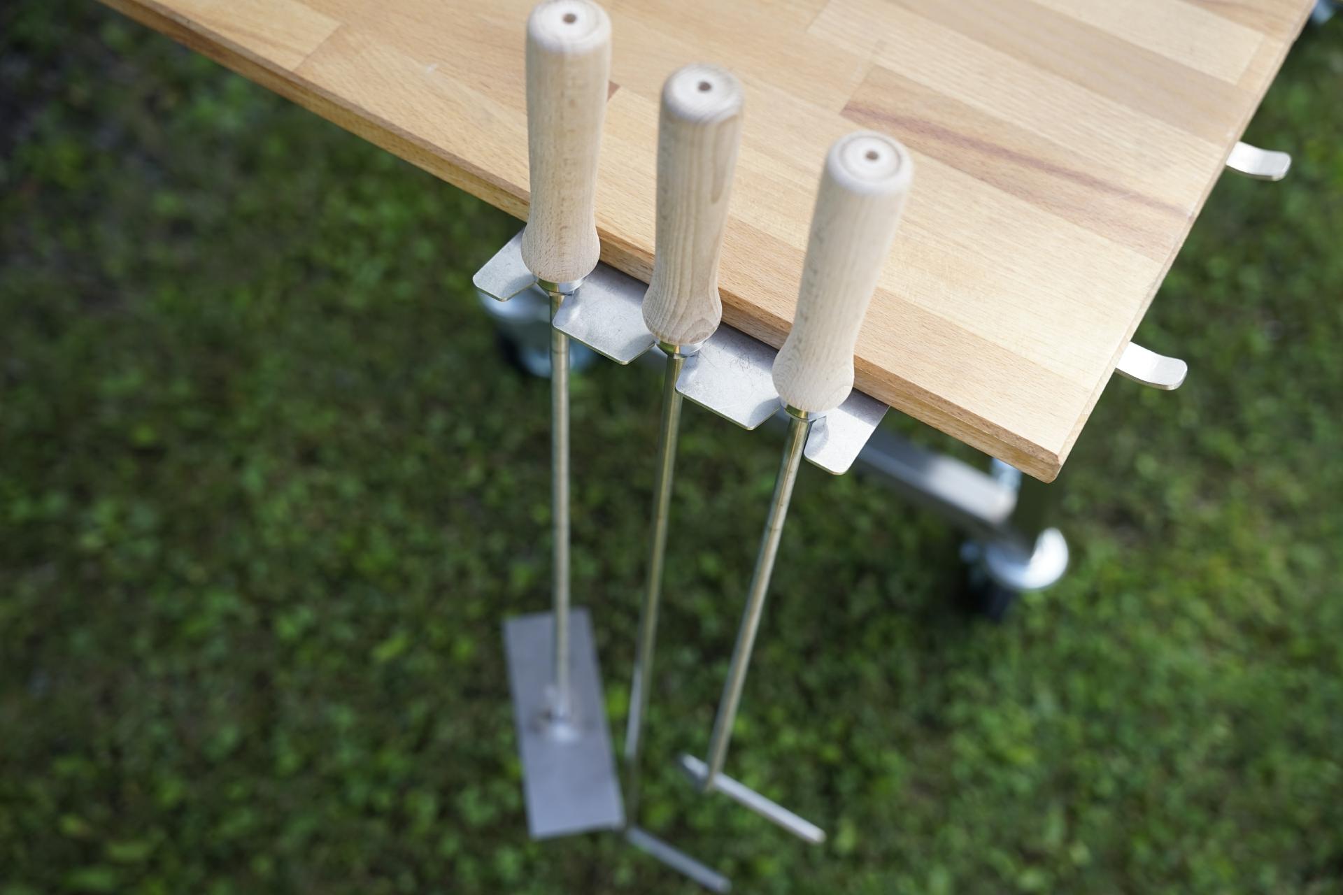 Halter Kaminbesteck Kaminzubehör Halterung