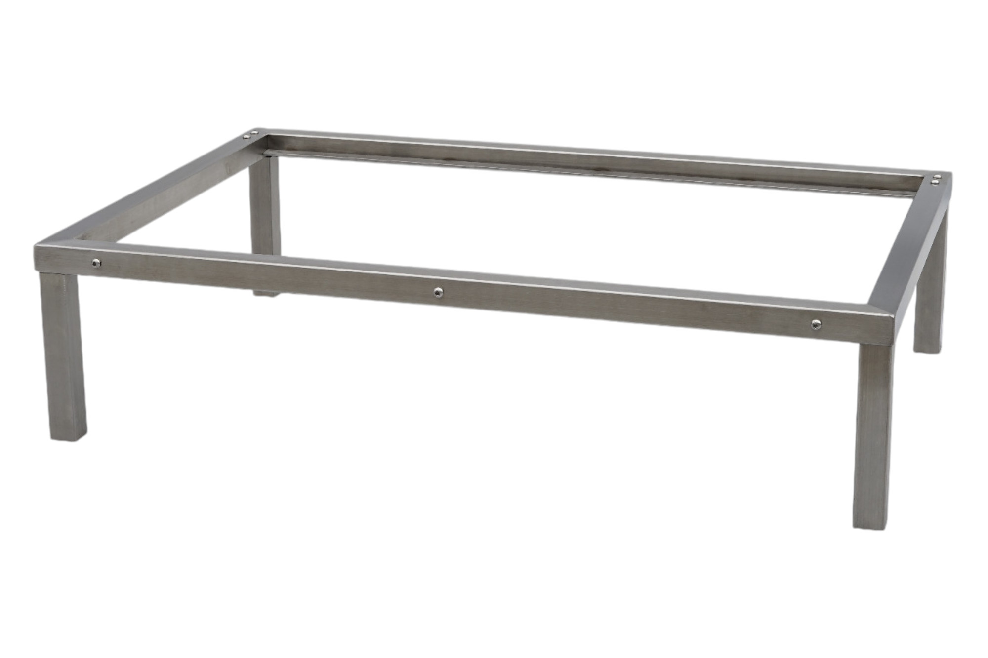 Grillgestell Rohrrahmen 30x30 mm mit Füße Edelstahl nach Maß