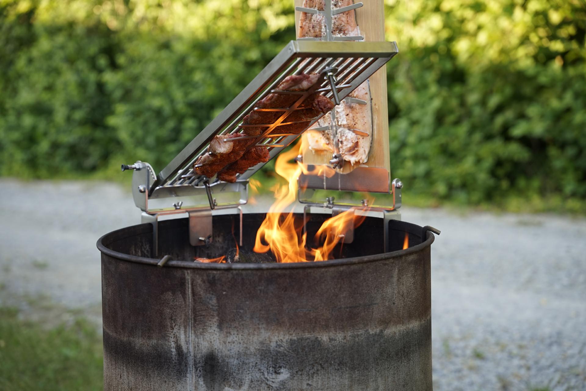 Klemmhalter Kugelgrill Feuerschale Feuertonne