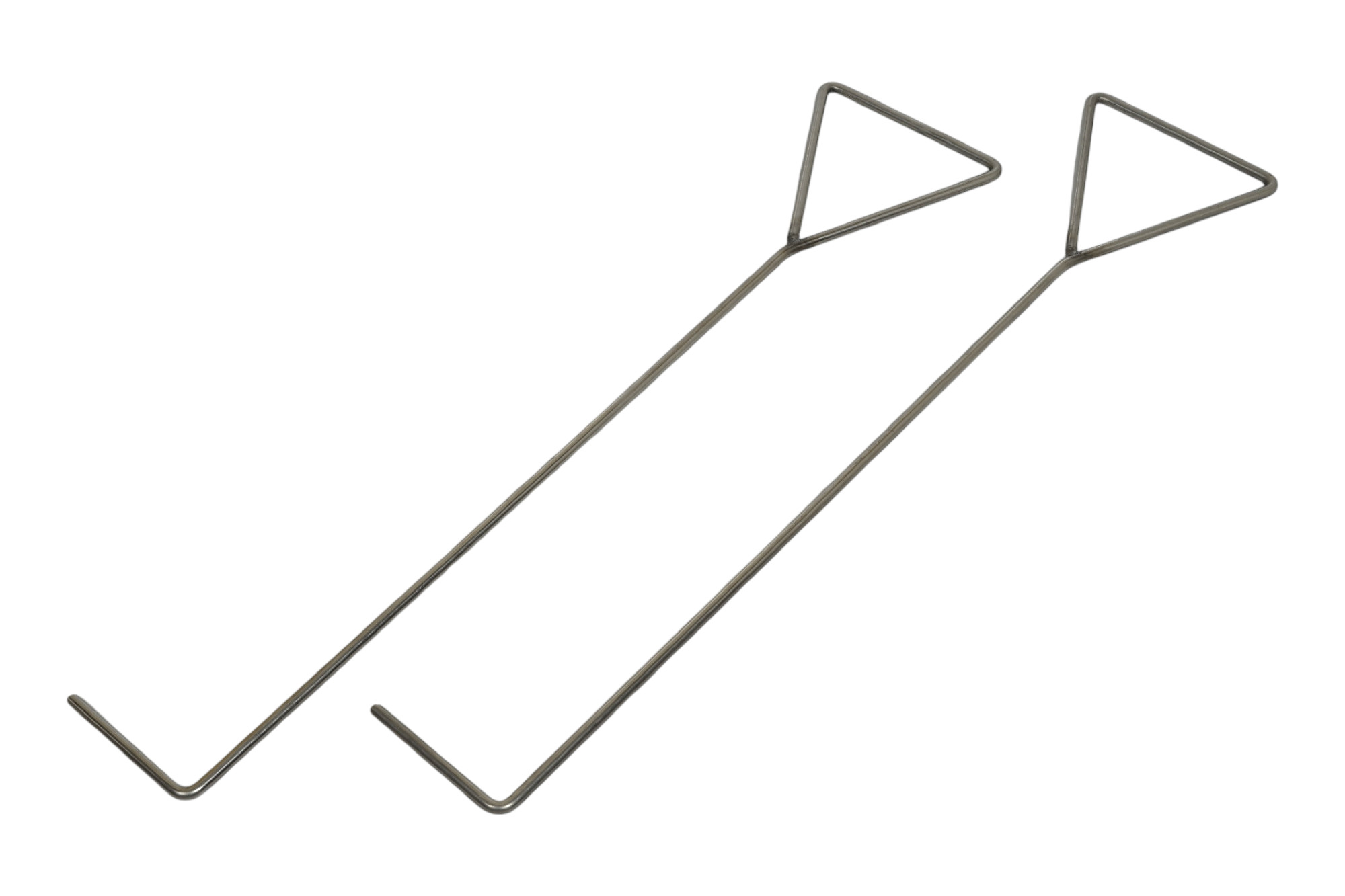 Schürhaken Verschiebehaken 8 mm (1 Paar) Ausrichten Rüsthölzer Edelstahl