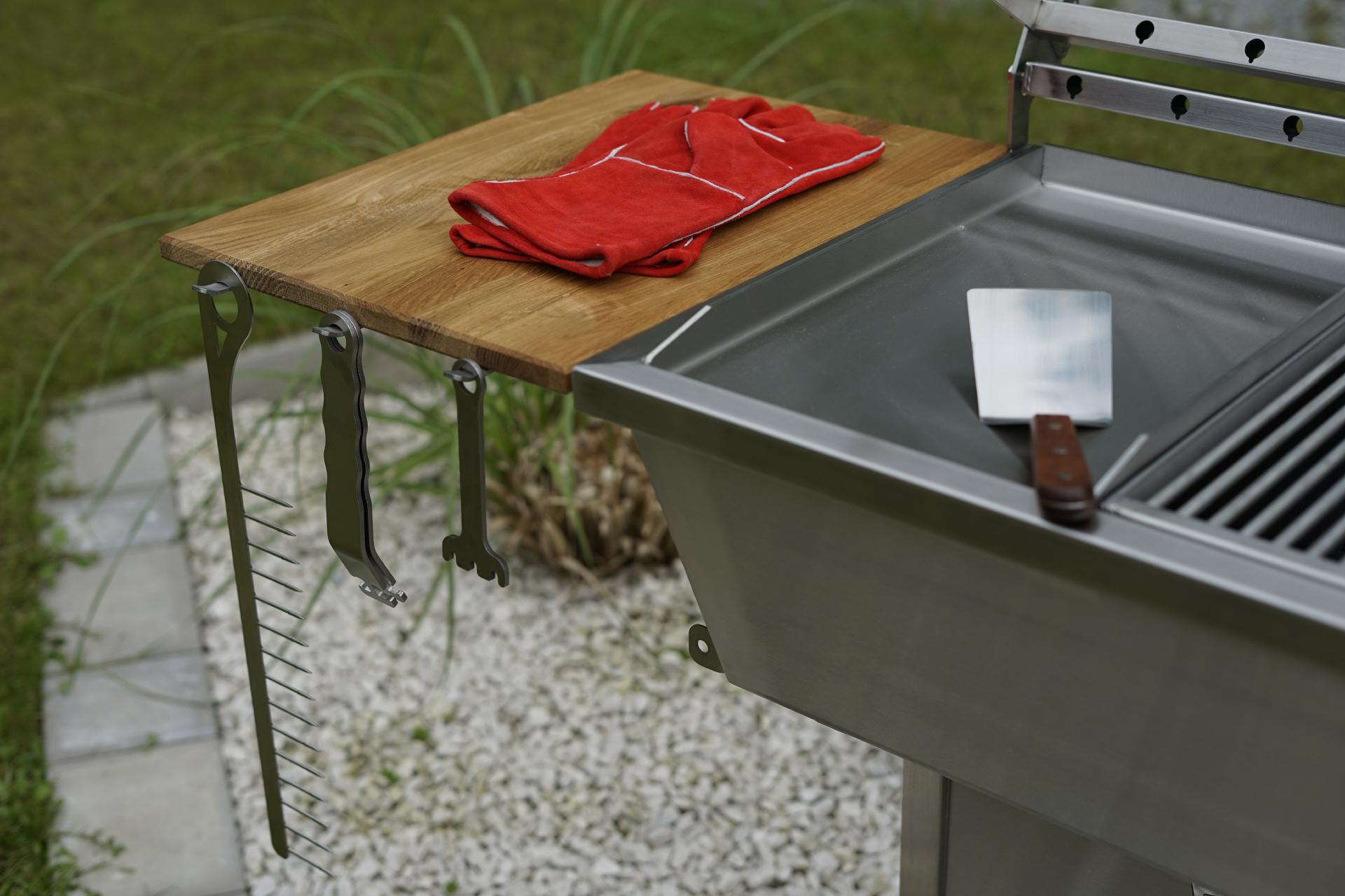 Haken für Ablage Grillbesteckhaken Grillutensilienhalter Besteckhalter