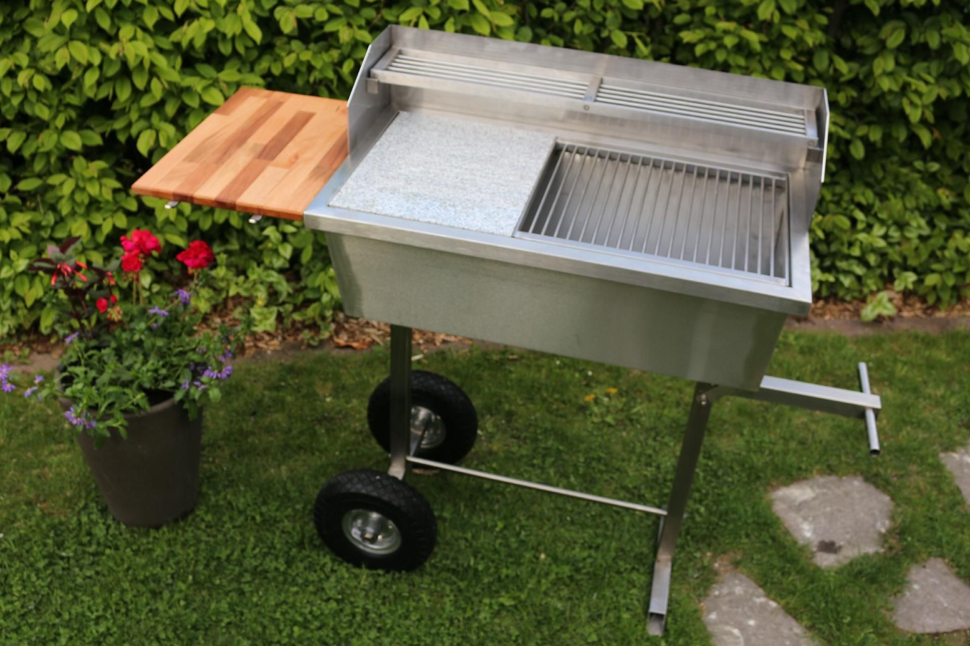 Heißer Stein Pizzastein Grilleinsatz
