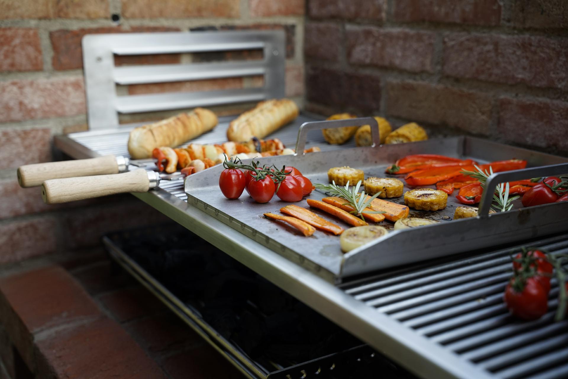 Plancha für Weber Genesis 2 340x479 mm Ersatzplancha Edelstahl Grillplatte