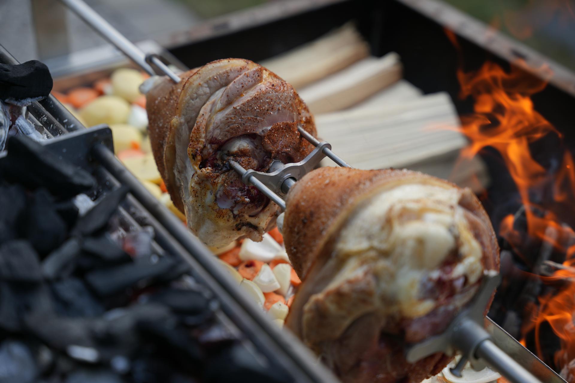 Kohlekasten für Einklinkgrillgestell