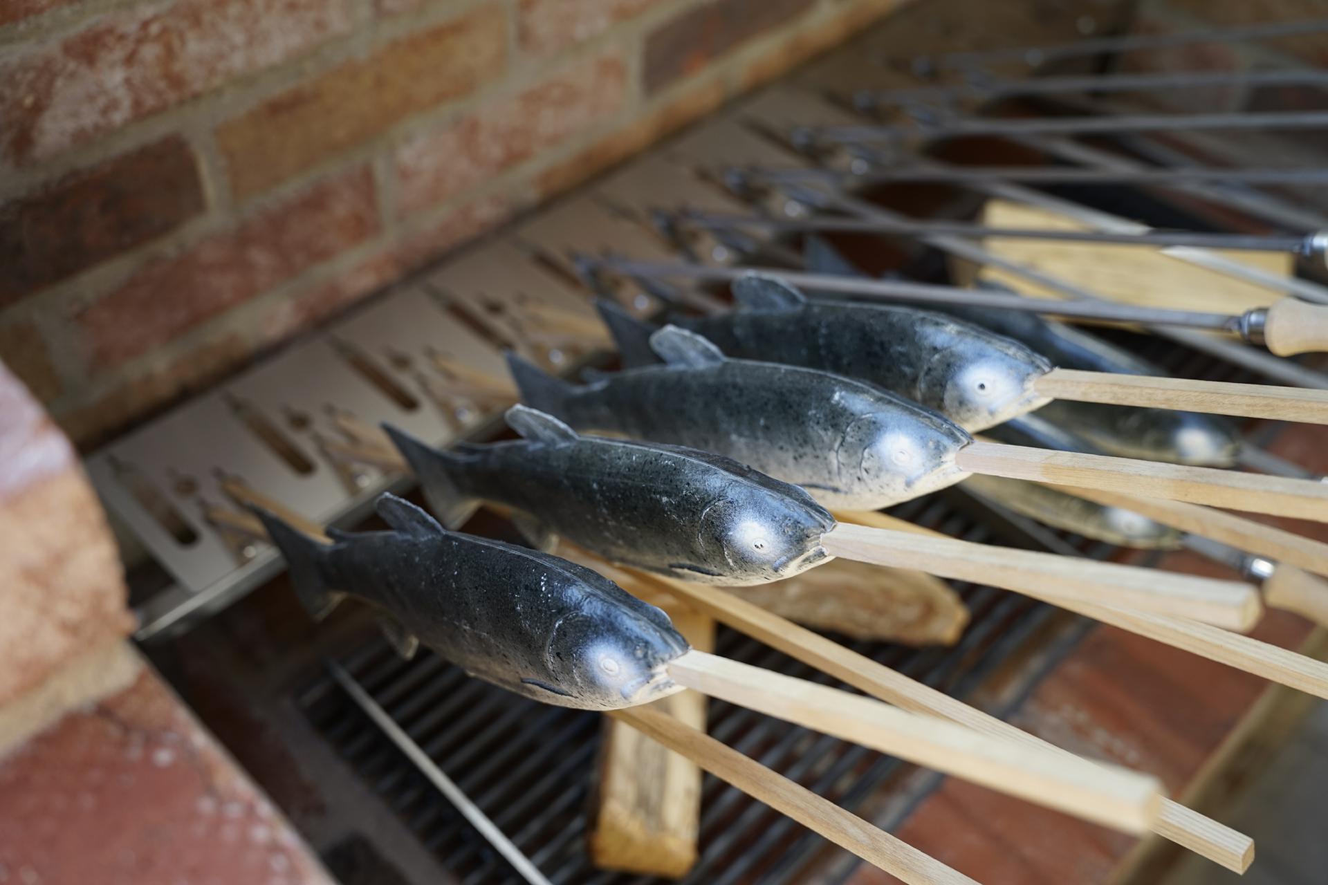 Grillgestell - Steckerlfisch