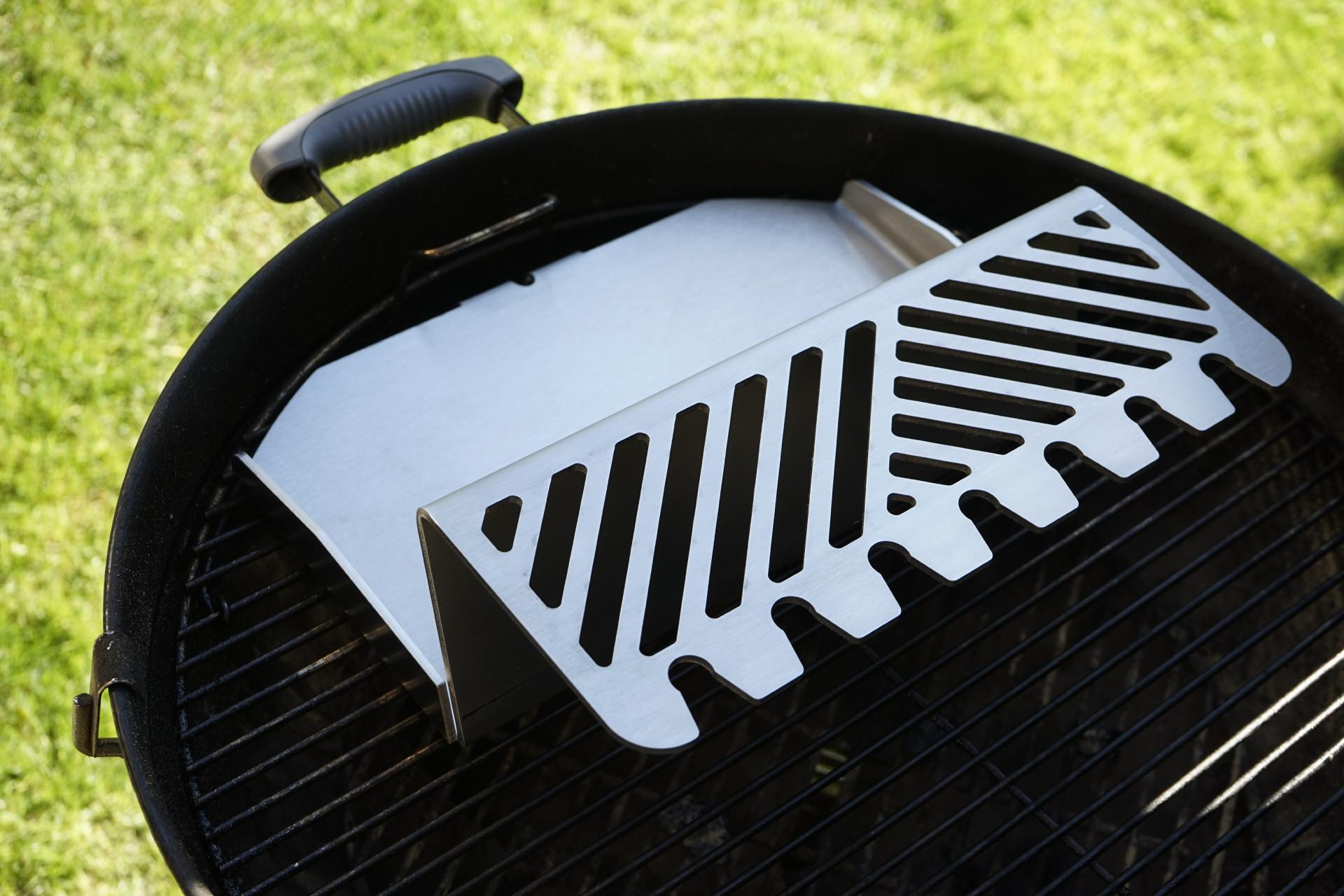 Multiplancha Grillpfanne Warmhalterost Hähnchenschenkelhalter Plancha Grillplancha Kugelgrill Grillplatte Pfanne Grill BBQ Zubehör Grillgadget Gadget