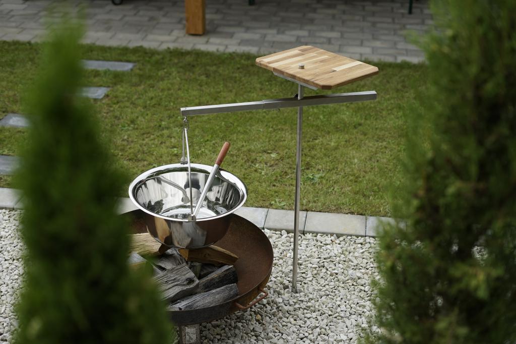 Galgen -  Schwenkgrill-Modul