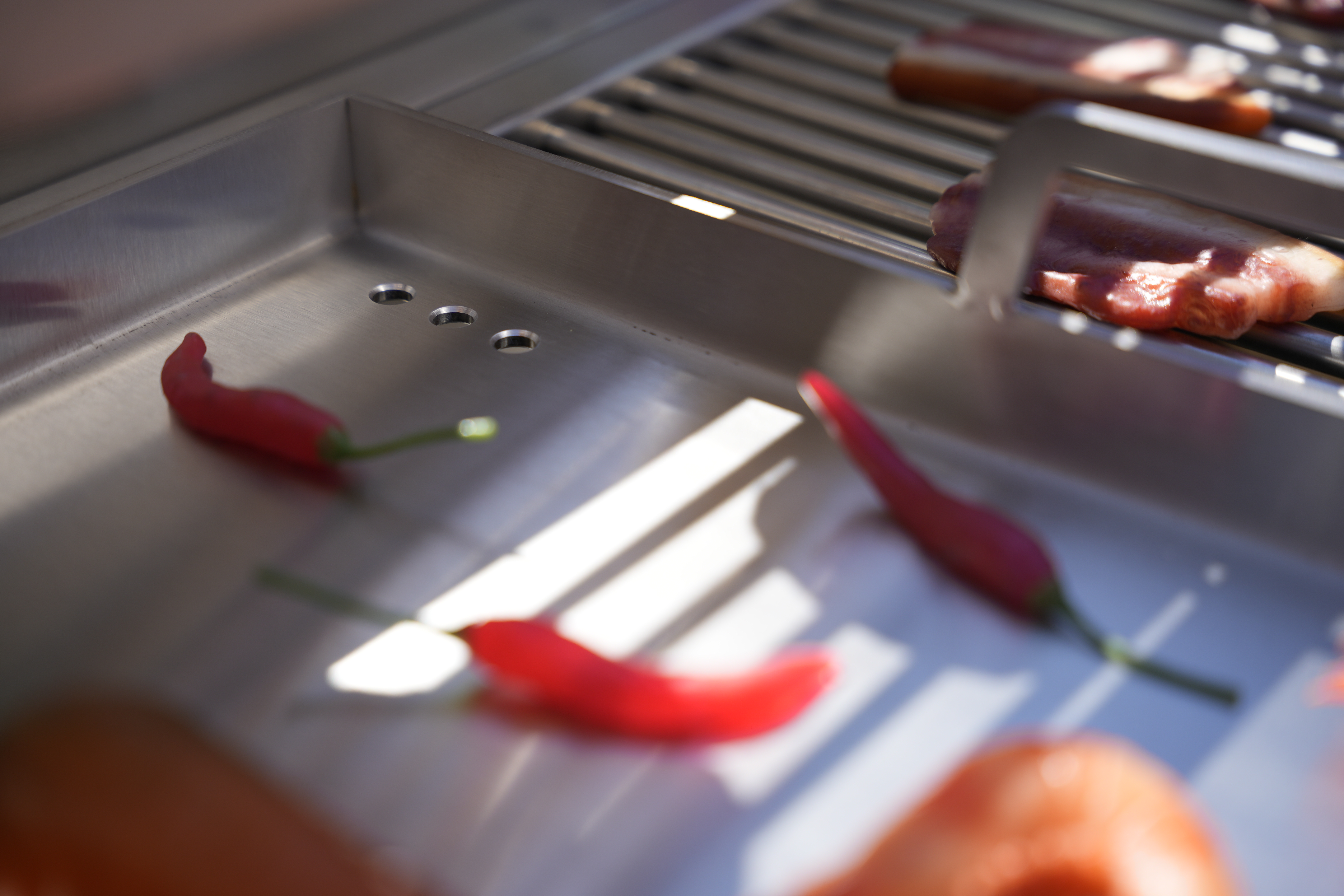 Plancha Edelstahl Standardgrößen Grillpfanne Grillplatte