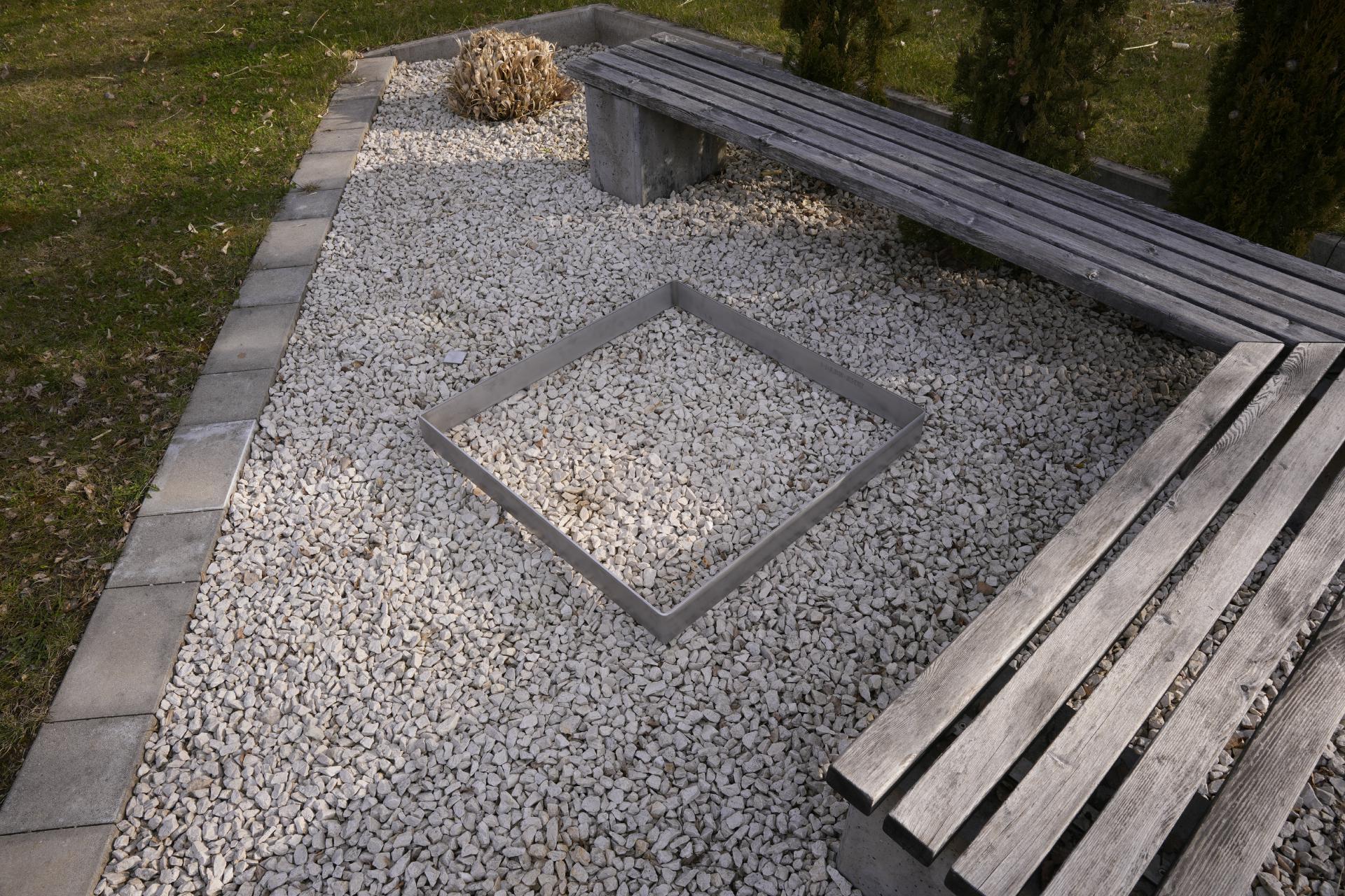 Rechteck Edelstahl Beeteinfassung Garten Designblech Beet Grabschmuck Grabeinfassung Pflanzring