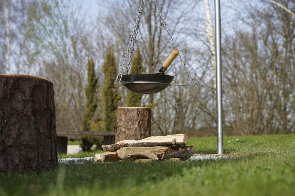 Wokring für Grillgalgen Kettengehänge Wokring für Grillgalgen Kettengehänge