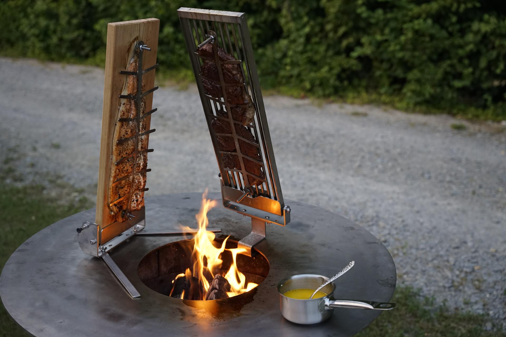 Feuerplatte Klemmhalter