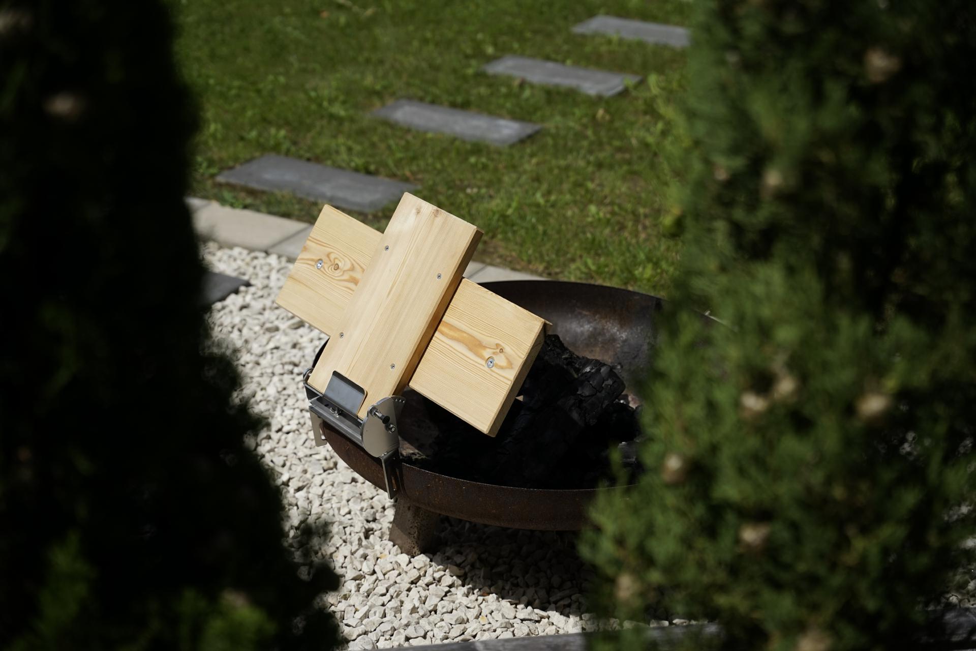 Querflammlachsbrett Flammlachsbrett Quer Erweiterung