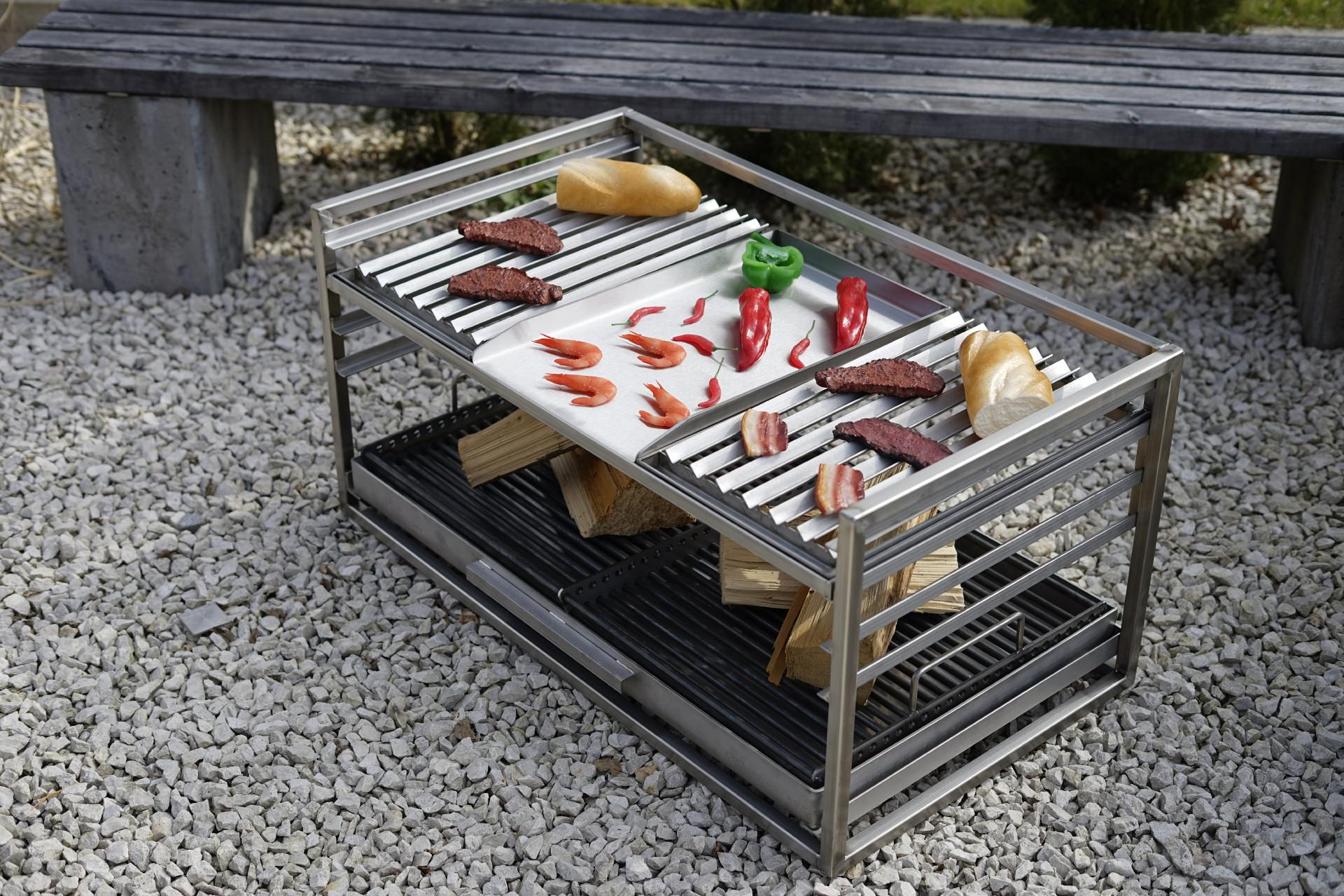 Plancha für Weber Genesis 2 340x479 mm Ersatzplancha Edelstahl Grillplatte
