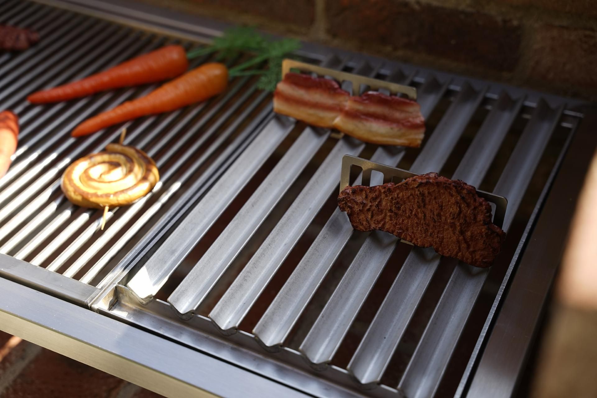 Rösti Grill Rack Rescher Kruste Vertikalgrillrost BBQ Grillstütze