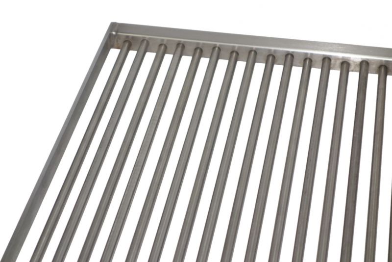 Algon Parrilla Grande Doppel Grillrost | Edelstahl 50x50cm | Outdoor Grill